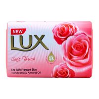 Lux Soft Touch French Rose & Almond Oil Pink Soap 110g